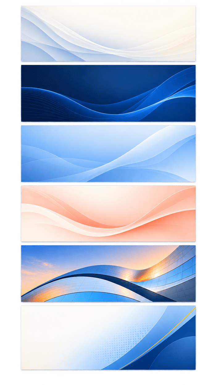 On-brand presentation backgrounds generated by Decky